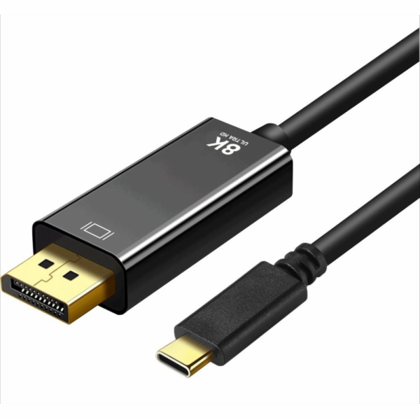 Art Kabel USB USB-C - DisplayPort 1,8 m černý (KABUSBC OE...
