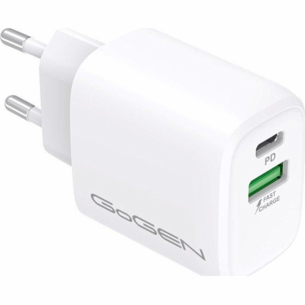 GoGEN Nabíječka USB-C PD 20W USB-A 18W Nabíječka GoGEN -A...
