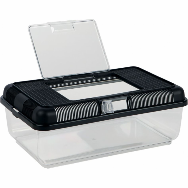 Trixie přepravní box a box na krmivo, plastový, 38 × 14 ×...