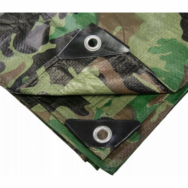 Bradas Plachta maskovací Plachta CAMOforest 3 x 4m 90 g.