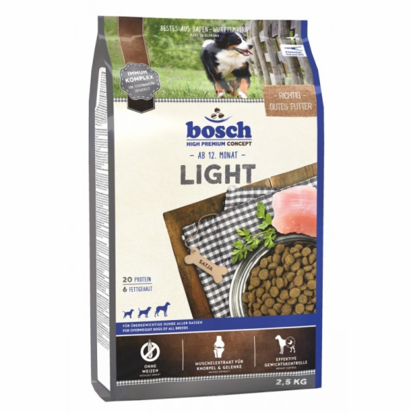 BOSCH Light - suché krmivo pro psy - 2 5 kg