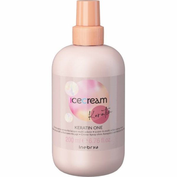 Inebrya Ice Cream Keratin One Multiaction, víceúčelový vl...