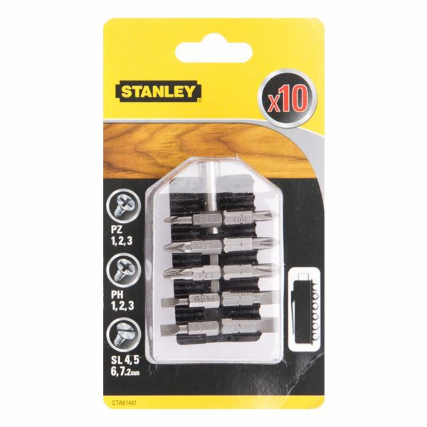Stanley Bity šroubováku + magnetický držák - STA61481