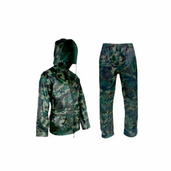 NoName Pláštěnka: bunda + kalhoty Military XXXL (KPL3066)