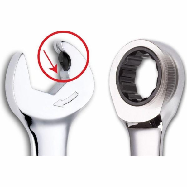 SATA OČKOVÝ KLÍČ 11 mm S DVOJITOU RAČNOU