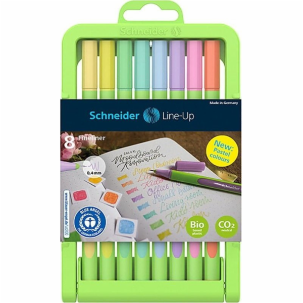 Schneider Jemné linerové fixy SCHNEIDER LINE-UP PASTEL, 0...