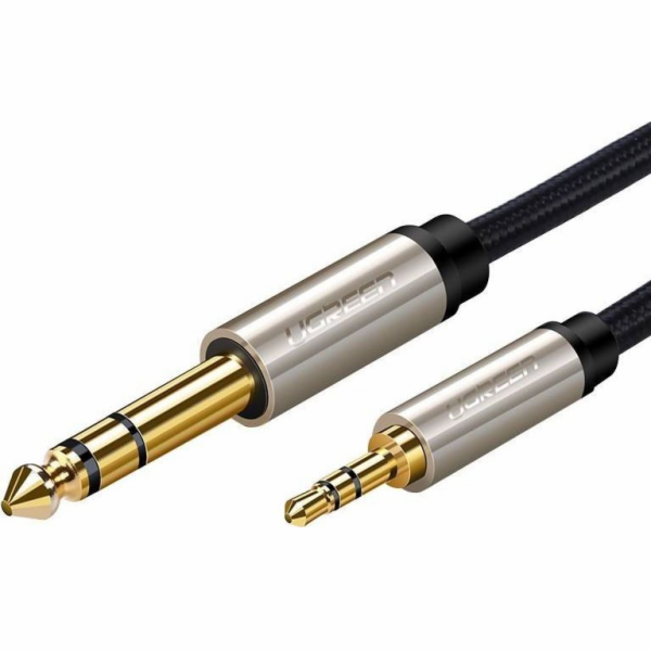 Ugreen Kabel Jack 3,5 mm - Jack 6,3 mm 5 m stříbrný (UGR5...