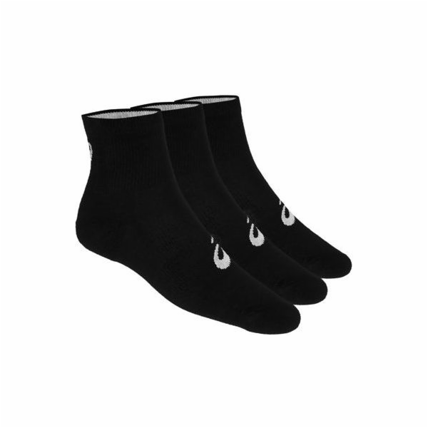 Asics 3PPK Quarter Socks černé, velikost 35-38 (155205-0900)
