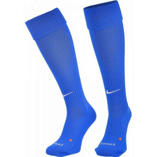Nike Legíny Classic II Cush Over-the-Calf modré a bílé ve...