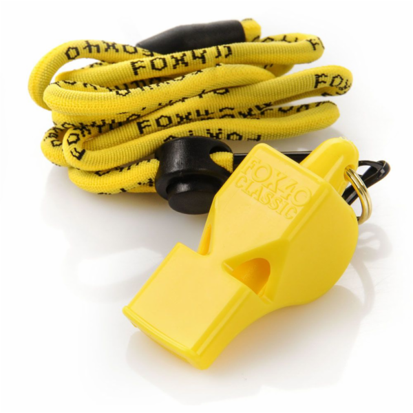 Fox40 Píšťalka s provázkem Fox 40 Classic Yellow (38087)