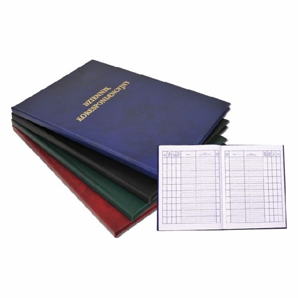 Biurfol BARBARA KORESPONDENČNÍ DIÁŘ A4 192 LISTŮ, TMAVĚ M...