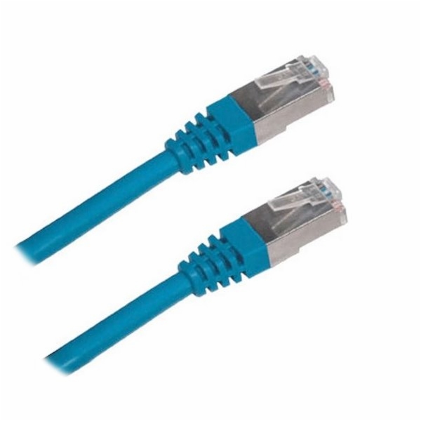 XtendLan patch kabel Cat6, FTP - 0,5m, modrý (prodej po 1...