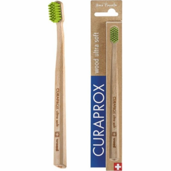 Curaprox Compact ultra soft zubní kartáček CS WOOD (4440)