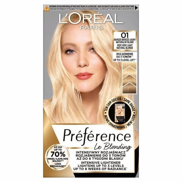 NoName L OREAL_Preference barva na vlasy 01 Praha 175ml