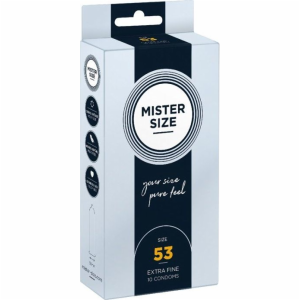 Mister Size Kondomy Mister Size Condoms určené pro veliko...