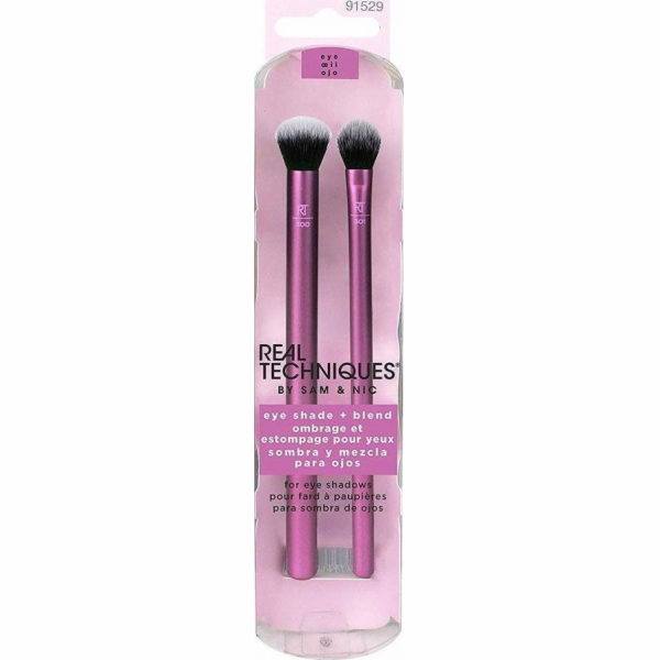 Real Techniques Sada štětců na oční líčení Eye Shade + Blend