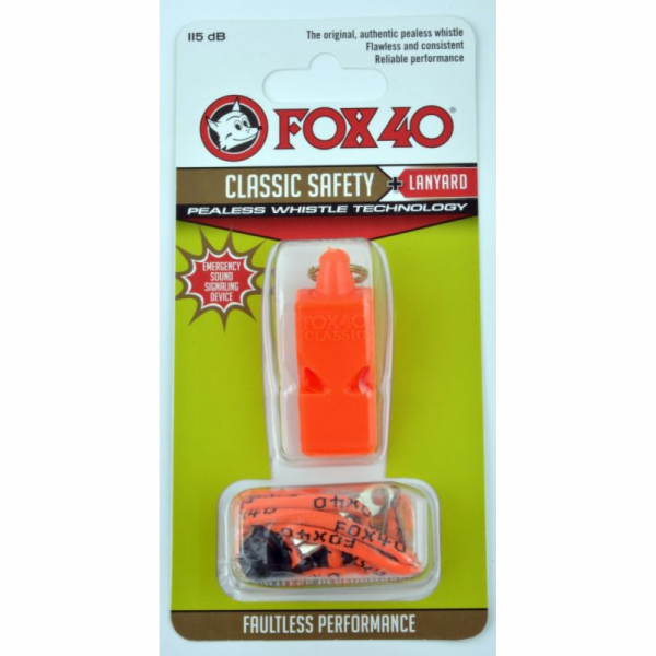 Fox40 Píšťalka Whistle 40 Classic + oranžová struna (9903...