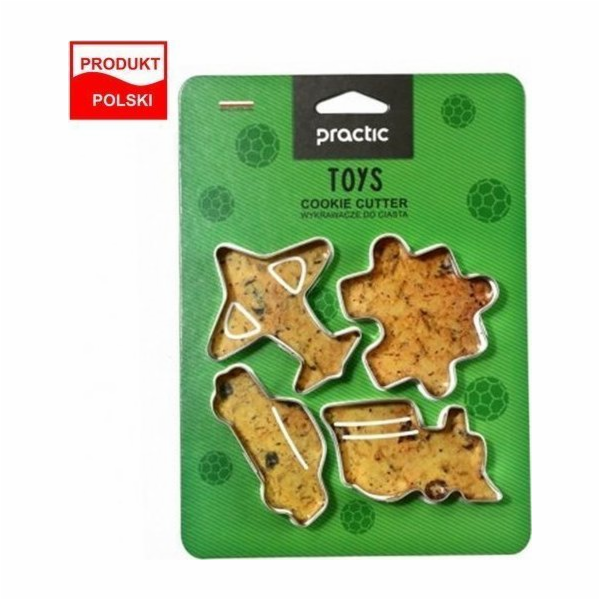 Practic Praktické vykrajovátka na sušenky 4 ks