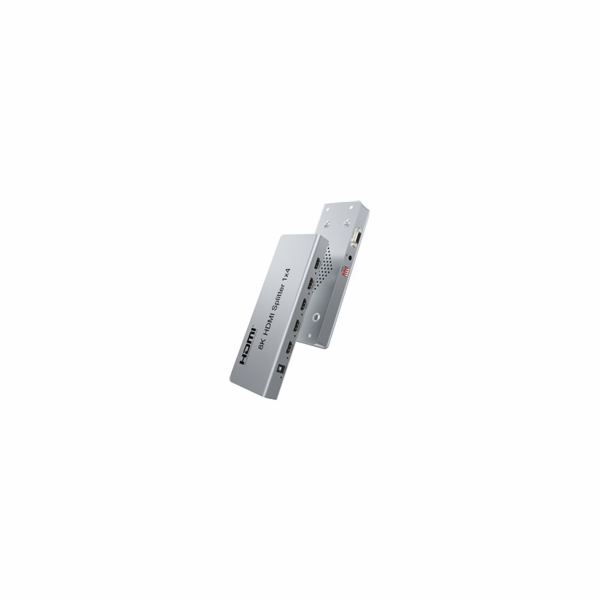 PremiumCord HDMI 2.1 splitter 1-4 porty, 8K@60Hz, 4K@120H...
