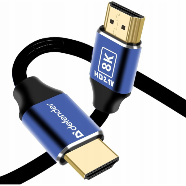 Defender Kabel HDMI-HDMI Kabel Defender 2m v2.1 M/M