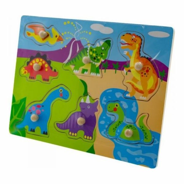 EURObaby ZAB PUZZLE 30X22 DINOSAURŮ