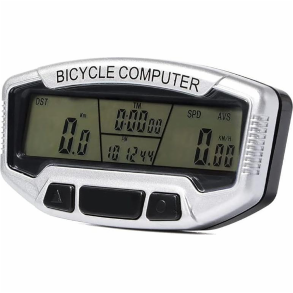 NoName Voděodolný LCD cyklopočítač K455C