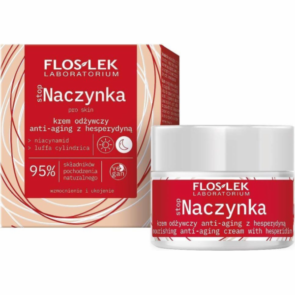 Floslek Stop Capillaries Výživný krém proti stárnutí s he...
