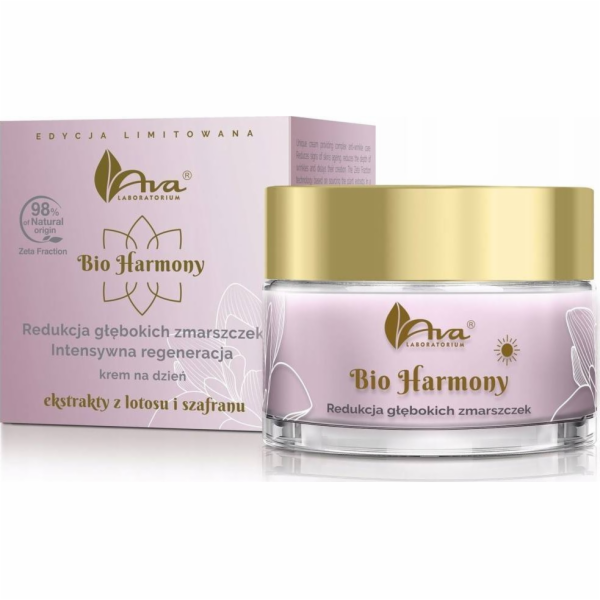 Ava Bio* Harmony Denní krém proti hlubokým vráskám, 50 ml