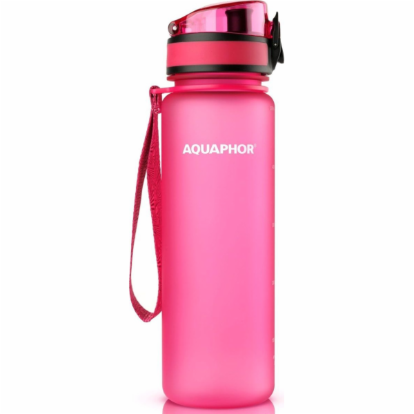 Aquaphor Filtrační láhev růžová 500 ml