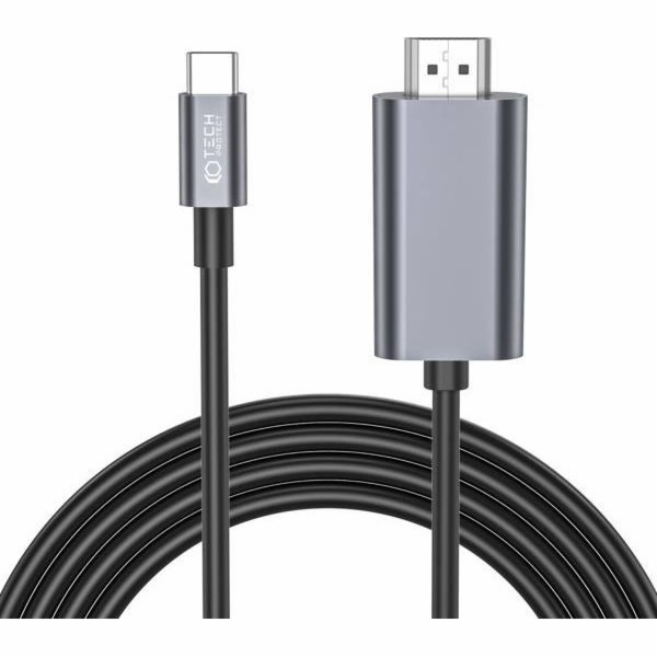 Tech-Protect Kabel USB-C - HDMI 2 m černý (THP2040)
