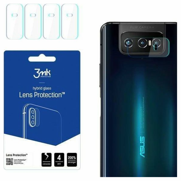 3MK 3MK Ochranné fólie na objektiv Asus Zenfone 7, 4 ks