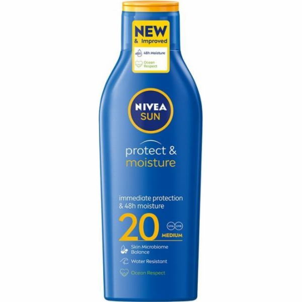 Nivea _Sun Protect & Moisture hydratační opalovací mléko ...