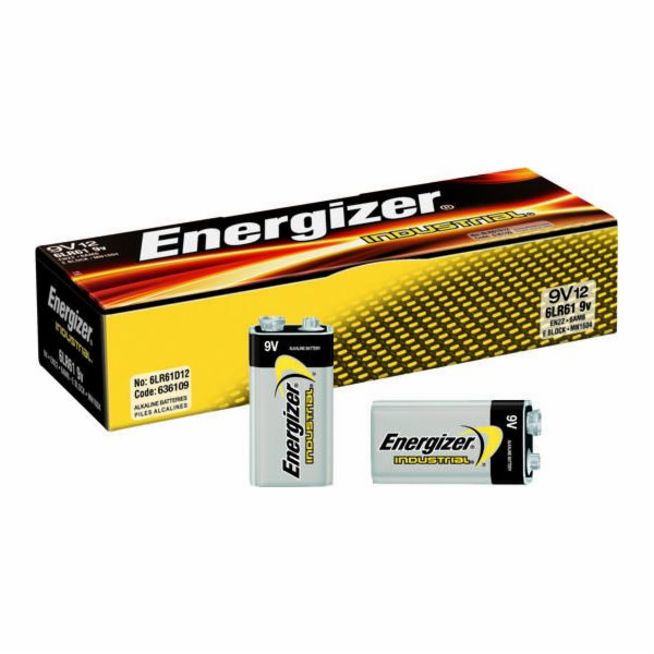 Energizer Průmyslová baterie 9V blok 1 ks.