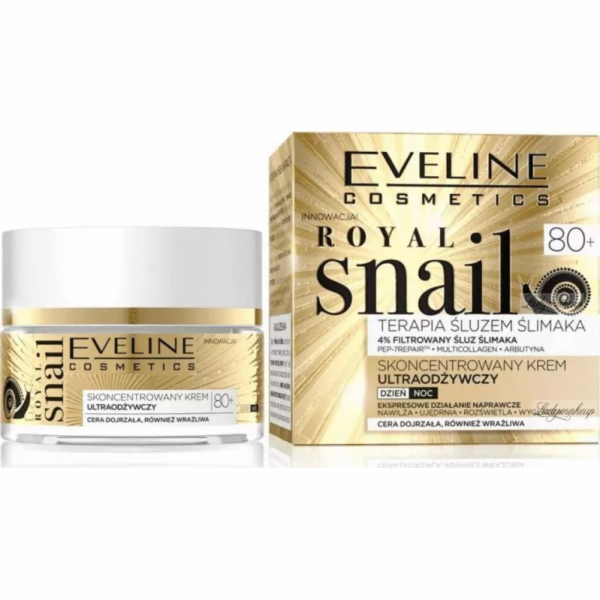 Eveline Royal Snail 80+ Koncentrovaný, ultra výživný krém...