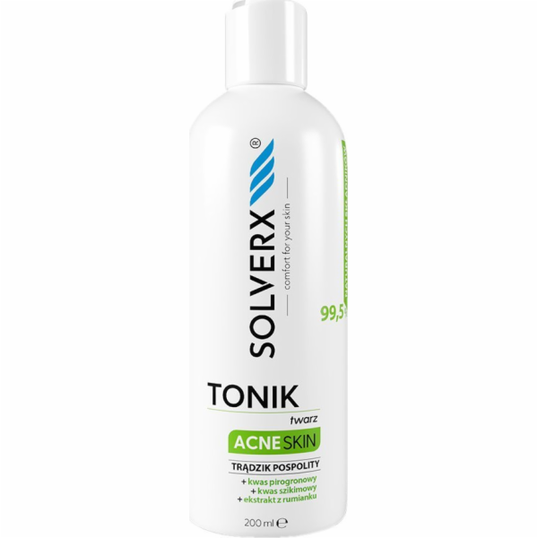 Solverx Acne Skin Pleťové tonikum proti akné 200 ml