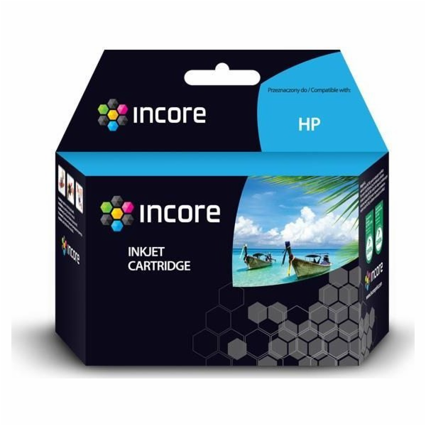 Incore Inkoust Inkoust INCORE pro HP 350XL (CB336EE) Čern...