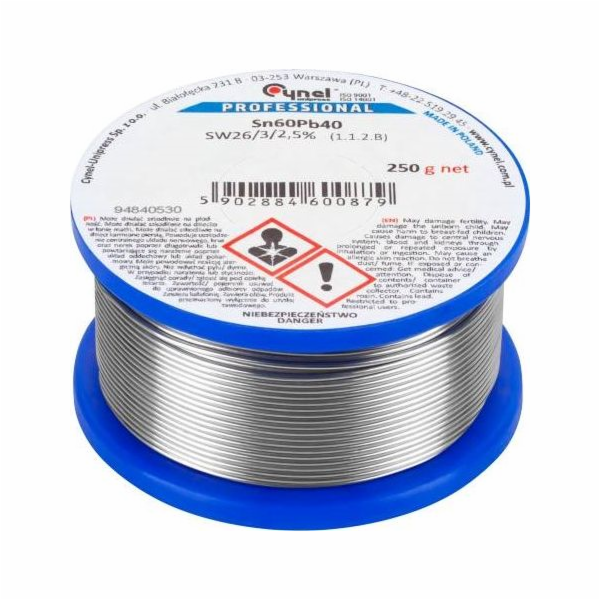 Cynel Cívka cín 3,0 mm 100 g (WG-01X-01-1-300-6)