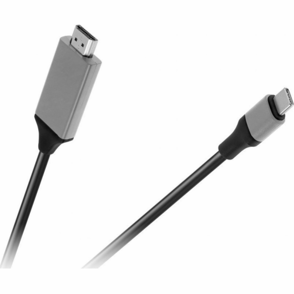 Strado Kabel USB-C - HDMI 2 m černý (KOM0934)