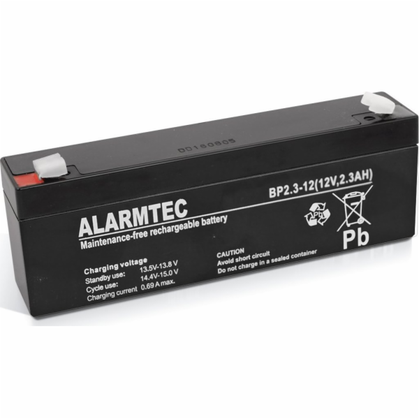 Alarmtec Baterie 12V 2,3Ah AGM Alarmtec BP2.3-12
