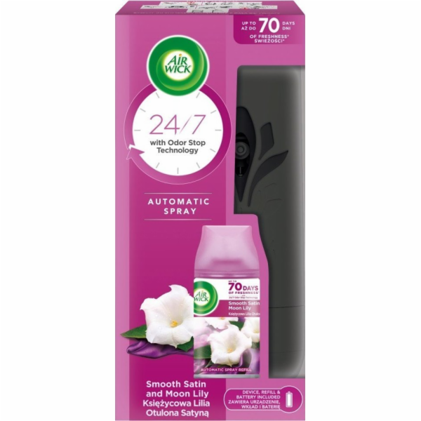 Air Wick Osvěžovač vzduchu Freshmatic s náplní Moon Lily ...
