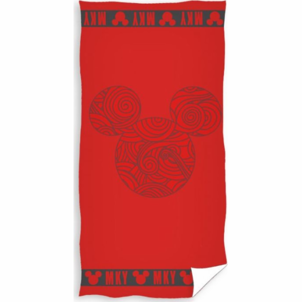 Carbotex Ručník 70x140cm bavlněný Mickey Mouse s logem Mi...