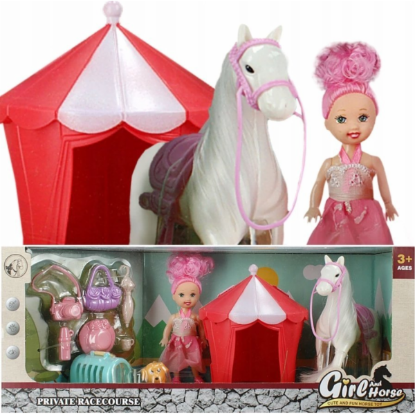 Mega Creative Mega kreativní panenka 9CM AKC KŮŇ 34X14X11...