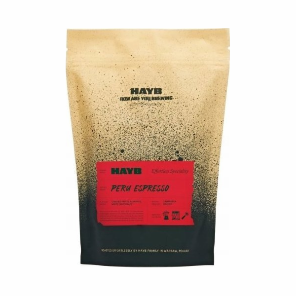 HAYB HAYB mletá káva - Peru Espresso 250g
