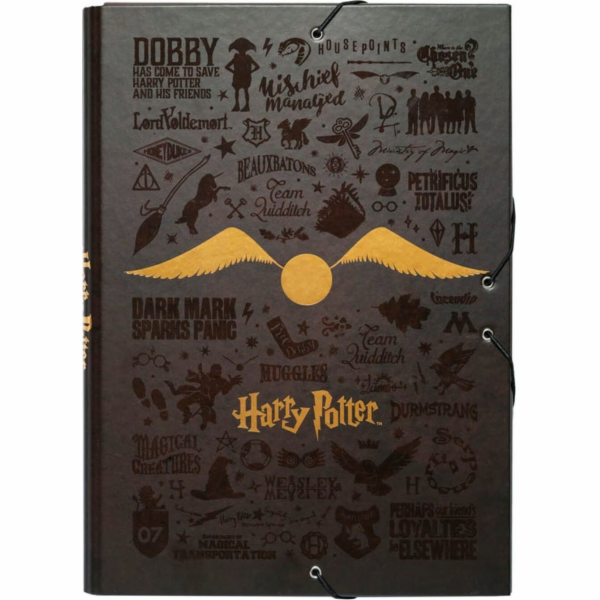Harry Potter Harry Potter - Složka / deska s gumičkou A4 ...
