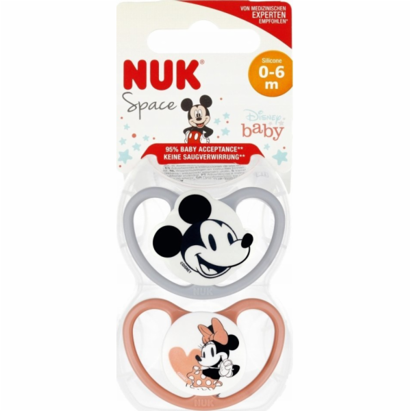 NUK Dudlík USP 2EL 0-6 SPE MIK S/B 10175281 1/6