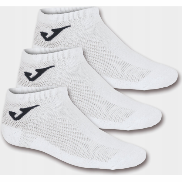 Joma Ponožky Joma Invisible 3PPK 400781-200 bílé 39-42