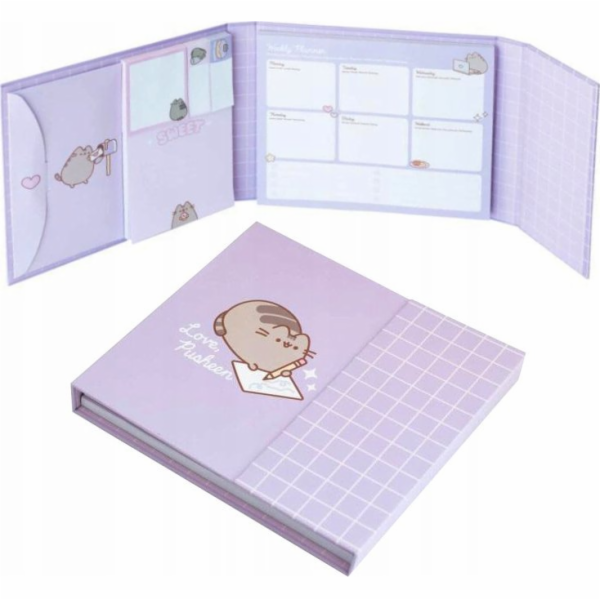Pusheen Pusheen - Týdenní diář s lepícími papírky z kolek...