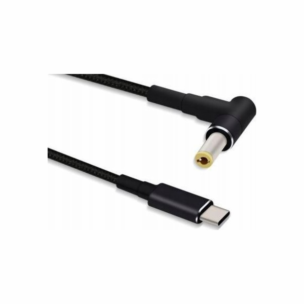 MicroConnect Kabel USB-C - DC 5,5 x 2,5 mm 1,2 m černý (U...