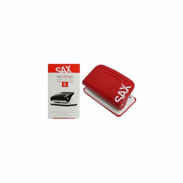 SAX Děrovačka 218, 12 listů, červená (WIKR-987644)