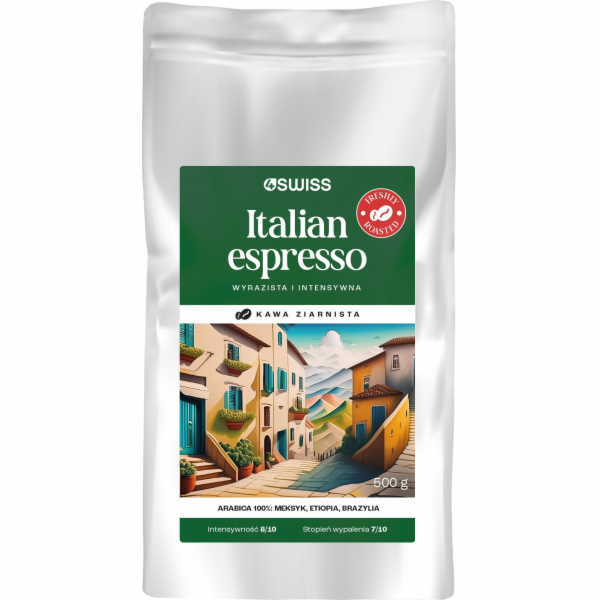 4Swiss čerstvě pražená švýcarská italská espresso kávová ...